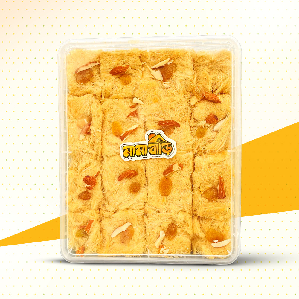 ঘি'য়ে ভাজা স্পেশাল শনপাপড়ি - ১ বক্স (৫০০ গ্রাম)
